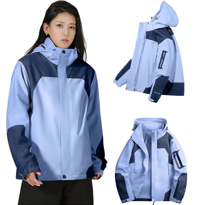 KOKILA - Abrigo de mujer Outdoor Termica Impermeable CortaViento.