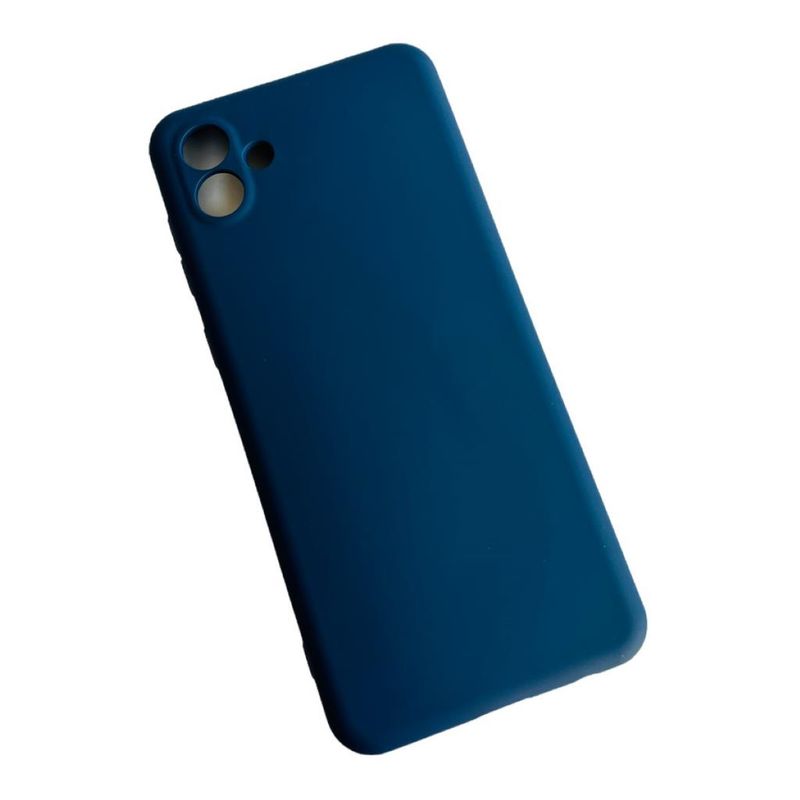 GENERICO - Carcasa Para Samsung A04 Normal Silicona Azul