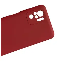 GENERICO - Carcasa Para Xiaomi Redmi Note 10 4g / 10s Silicona Burdeo