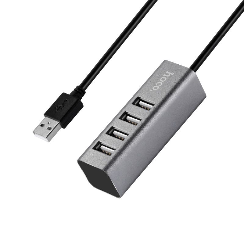 HOCO - Adaptador Hub USB Hoco  HB1 4 puertos 2.0