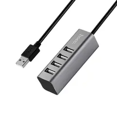 HOCO - Adaptador Hub USB HB1 4 puertos 2.0