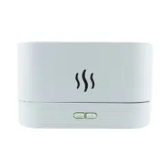 OEM - HUMIDIFICADOR MODEFECTO FLAMA LLAMA CON LUZ RGB 180ML