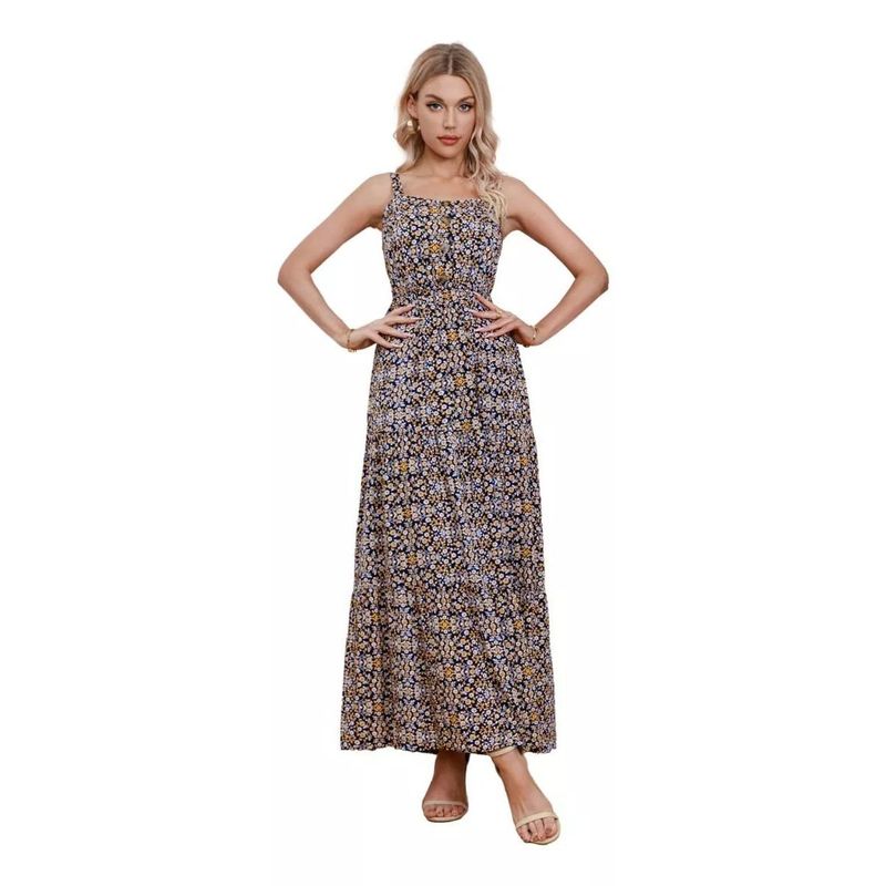 MPROPIA - Maxi Vestido Verano Largo Mujer Floral Maxi 229.-