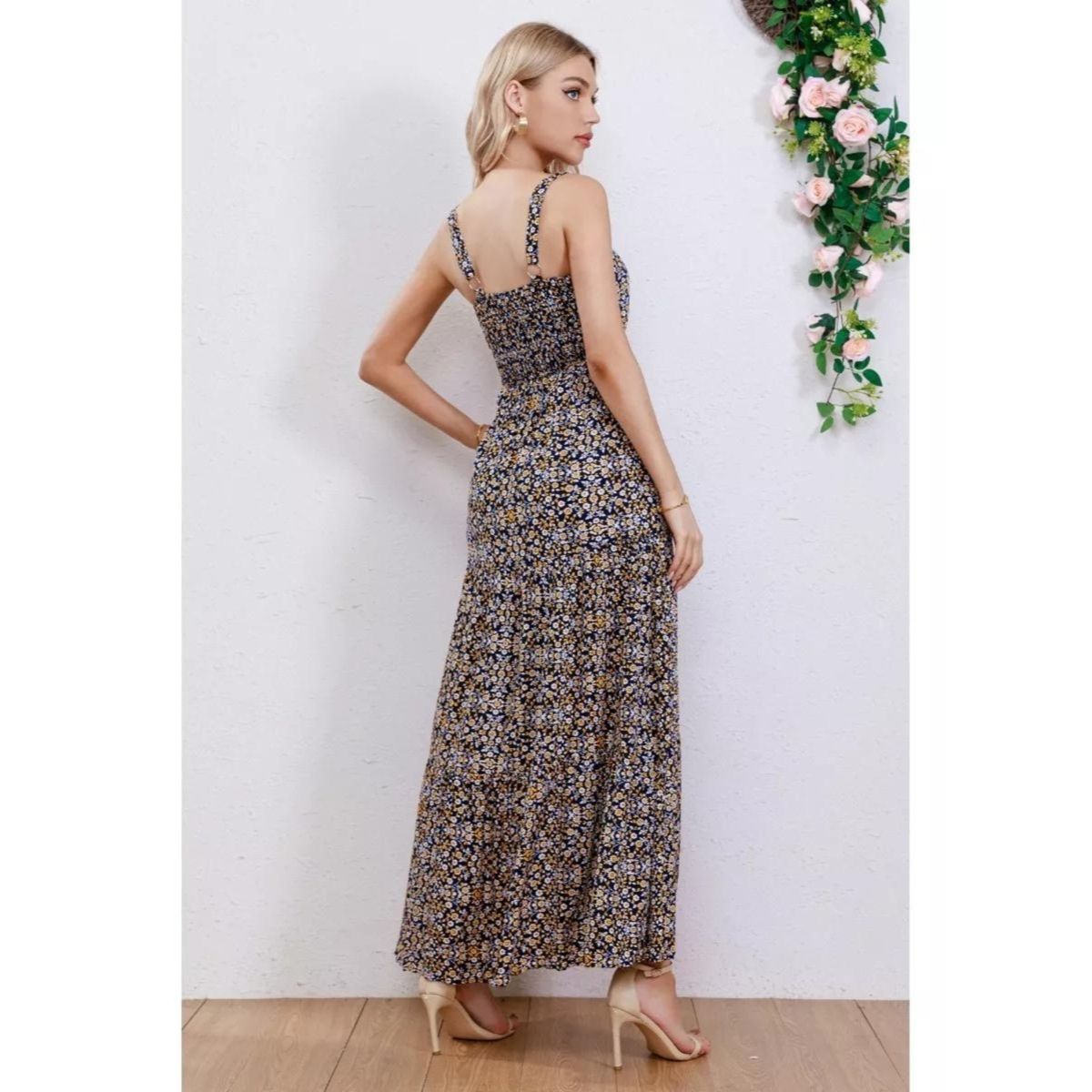 GENERICO - Maxi Vestido Verano Largo Mujer Floral Maxi 229