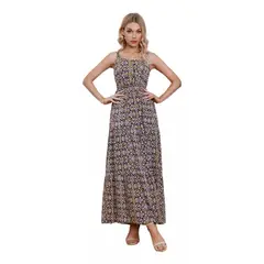 MPROPIA - Maxi Vestido Verano Largo Mujer Floral Maxi 229.-