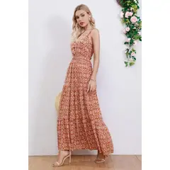 MPROPIA - Maxi Vestido Verano Largo Mujer Floral Maxi 229.-