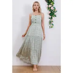 MPROPIA - Maxi Vestido Verano Largo Mujer Floral Maxi 229.-