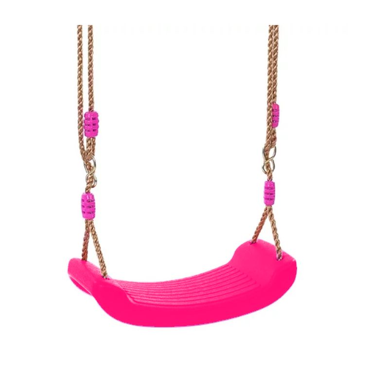 GENERICO - Columpio Niño 17cm - Diversión al Aire Libre Rosado Fluor