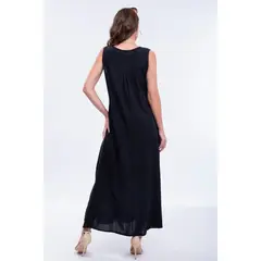 MPROPIA - Vestido Lino Largo Primavera Verano Mujer Variedad Colores 300