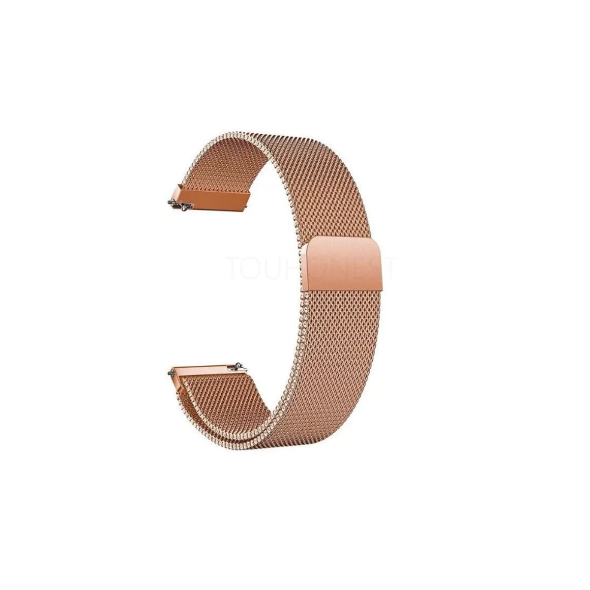 GENERICO - Correa Metálica Magnetica Para Samsung/huawei - 22 Mm-ROSA GOLD