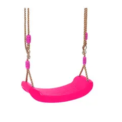 GENERICO - Columpio Niño 17cm - Diversión al Aire Libre Rosado Fluor