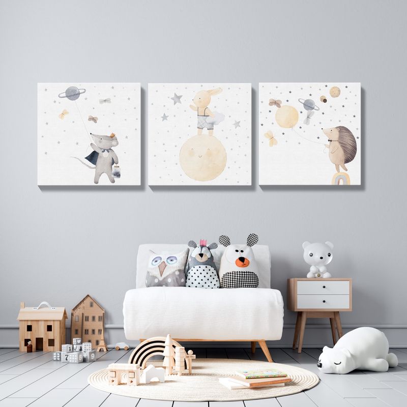 GENERICO - Cuadro Canvas con diseño infantil