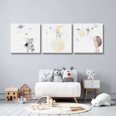 GENERICO - Cuadro Canvas con diseño infantil
