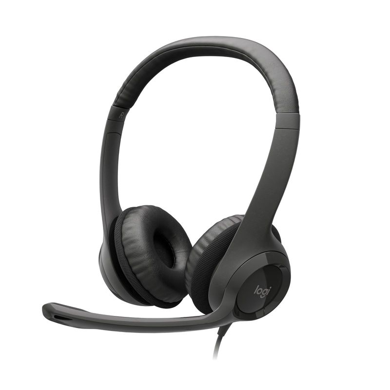 LOGITECH - Audífonos con Micrófono Logitech H390 Alámbrico USB Negro