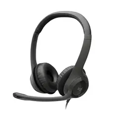 LOGITECH - Audífonos con Micrófono H390 Alámbrico USB Negro
