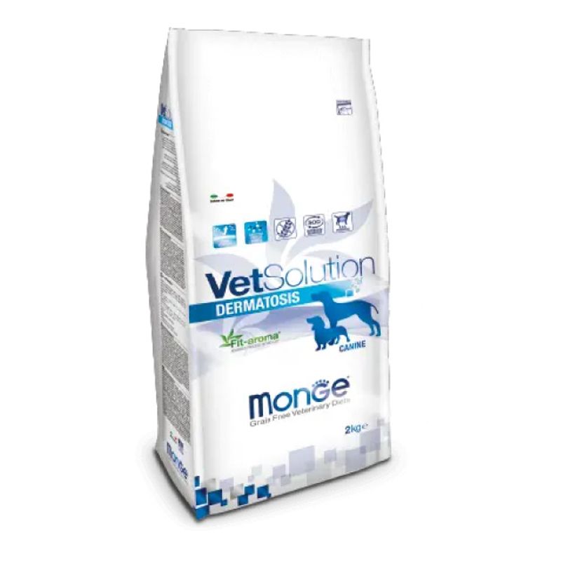 MONGE - Monge Alimento VetSolution Dermatosis Perro 12Kg