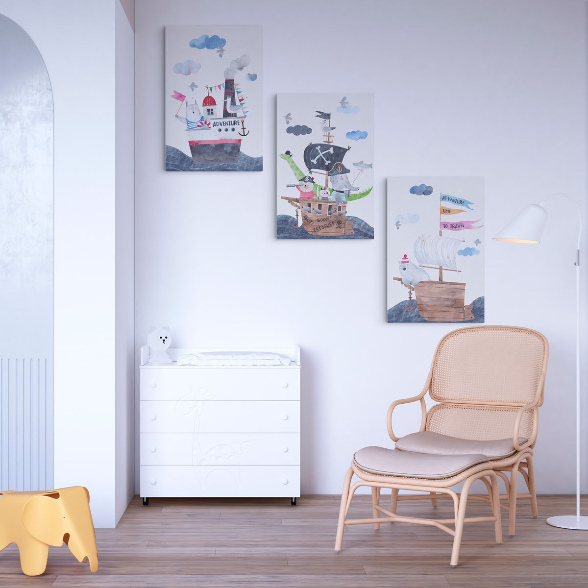 GENERICO - Cuadro Canvas con diseño infantil