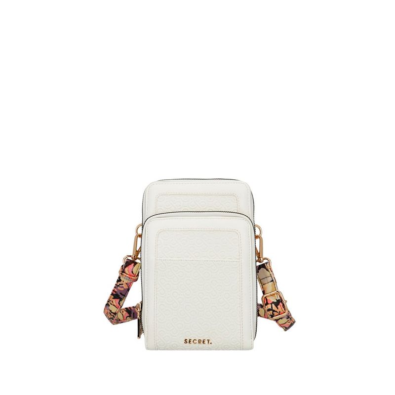 SECRET - Portacelular Secret Calabria SS25 Blanco XL