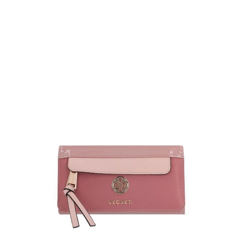 SECRET - Billetera Secret Lourdes SS25 Rosa L
