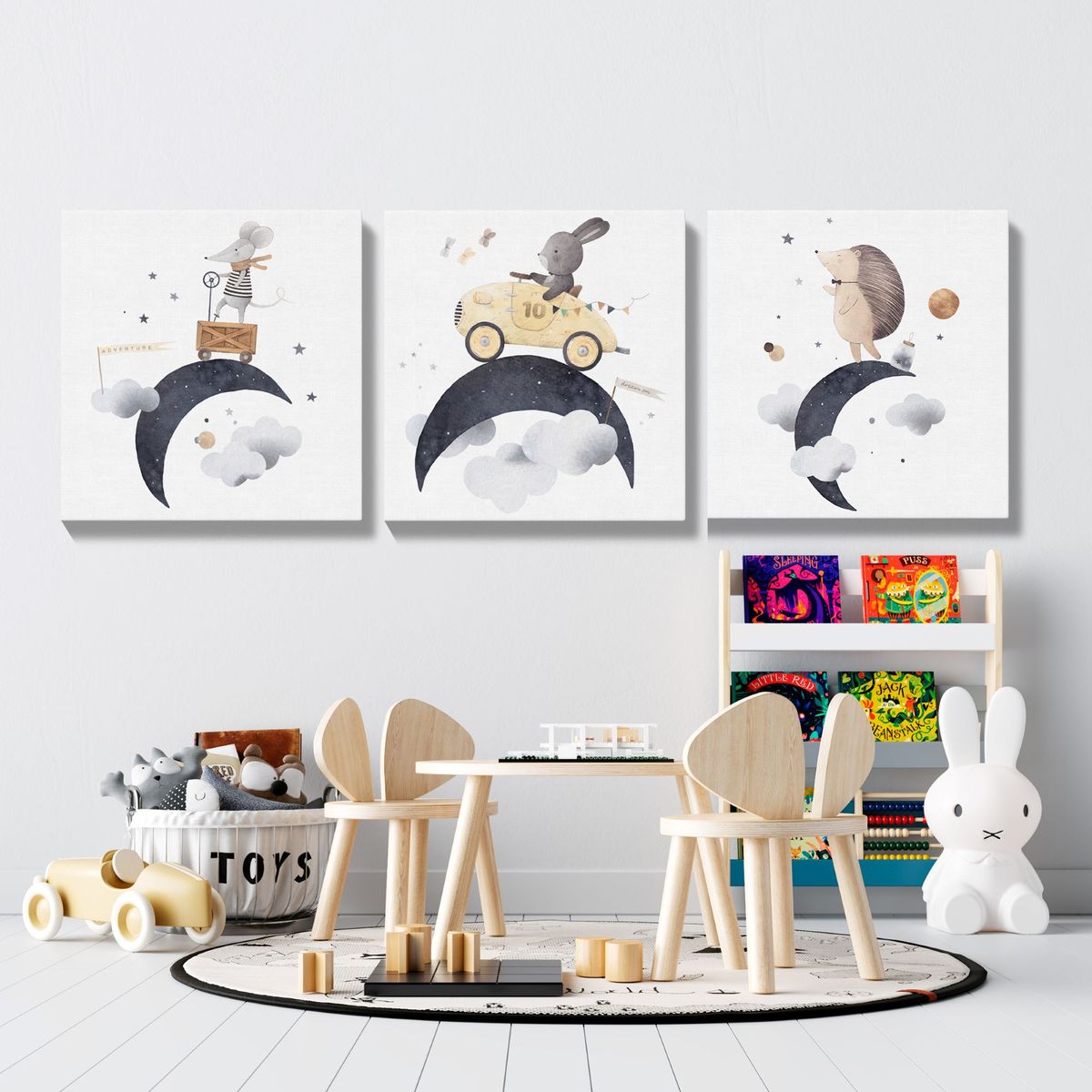 GENERICO - Cuadro Canvas con diseño infantil