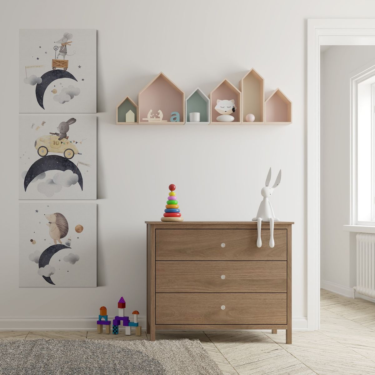 GENERICO - Cuadro Canvas con diseño infantil