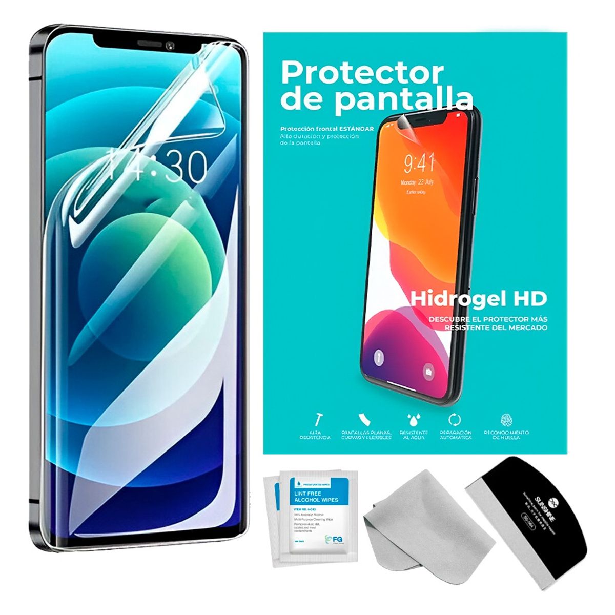 GENERICO - kit Lamina de hidrogel para REDMI 9A