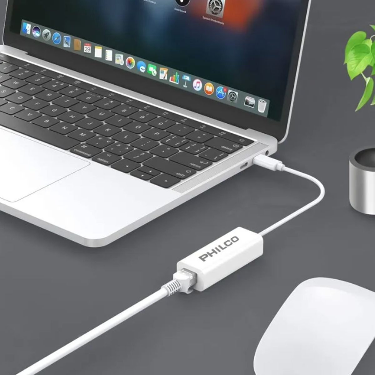 PHILCO - Adaptador Philco R0092 USB-C a Ethernet