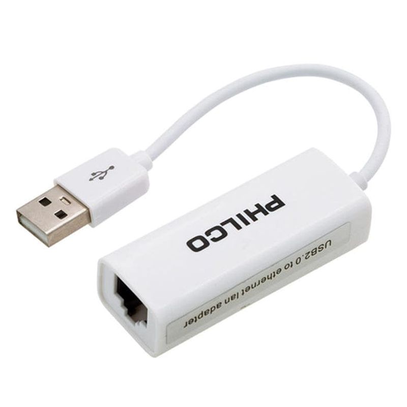 PHILCO - Adaptador Philco R0081 USB 2.0 A cable de Red
