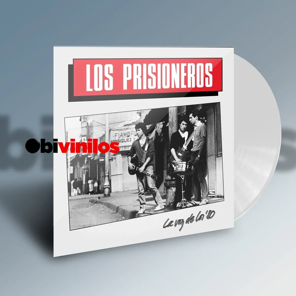 GENERICO - Vinilo Los Prisioneros - La Voz De Los 80 Blanco Numerado