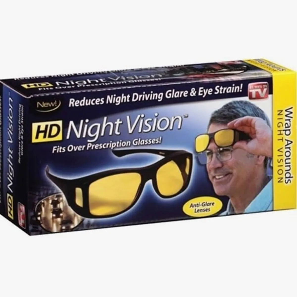 GENERICO - Gafas envolventes de visión nocturna HD