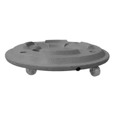 VERDY - Plato Para Maceta Con Ruedas De Silicona 30cm 120kgs