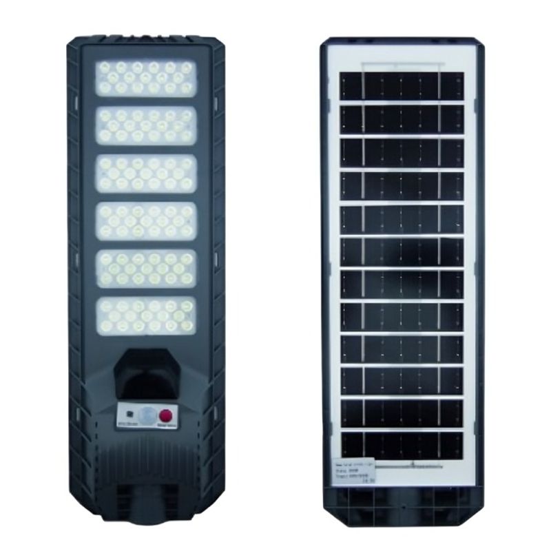 OEM - FOCO CON BRAZO SOLAR 600W MOD.LH-830-A 102 LED 6 PLACAS