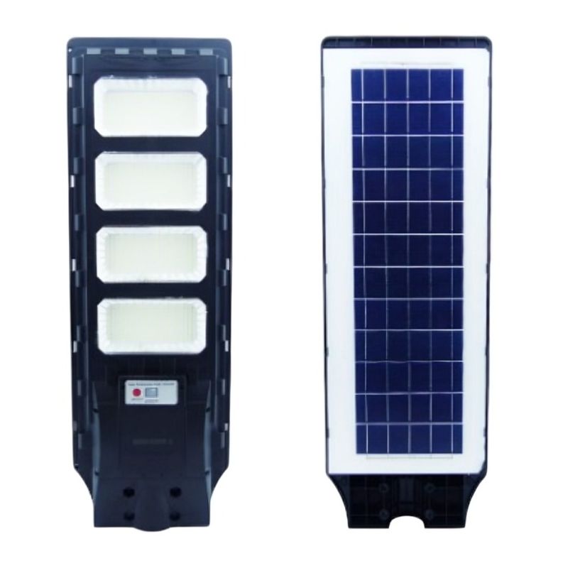 OEM - FOCO PARA POSTE SOLAR 600W CON 4 PLACAS 840 LED PVC
