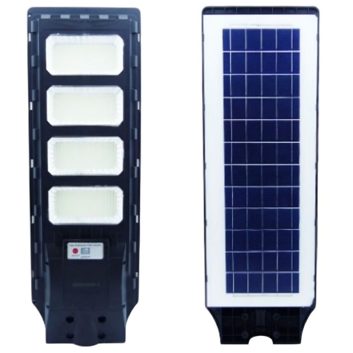 OEM - FOCO PARA POSTE SOLAR 600W CON 4 PLACAS 840 LED PVC