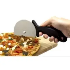 CATALAB - Cortador De Pizza 205Cm Mango Negro
