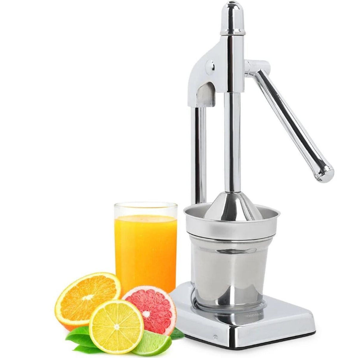 GENERICO - Saca Jugo Exprimidor Prensa de Aluminio Manual