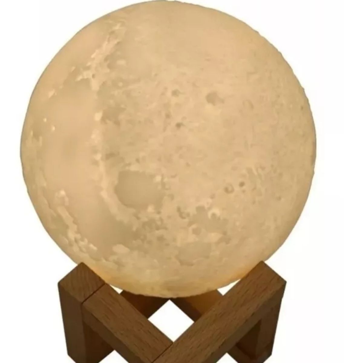 GENERICO - Humidificador Difusor Aroma Lampara Luna 3 + 12 Esencias