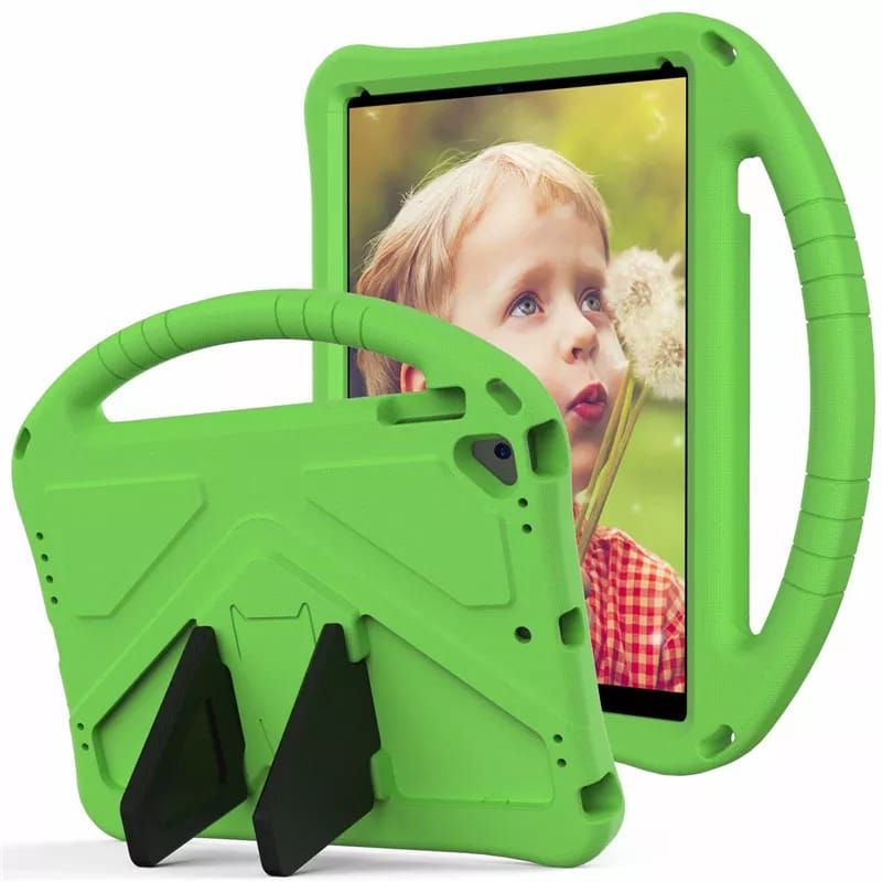GENERICO - Funda De Goma EVA Compatible con iPad 9.7 Verde