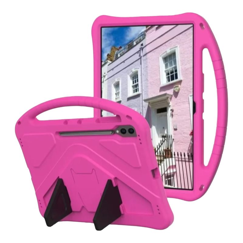 GENERICO - Funda De Goma EVA compatible con Samsung Galaxy Tab S9 FE Rosa