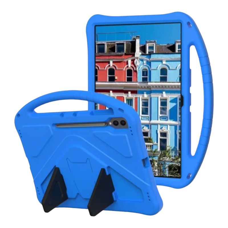 GENERICO - Funda De Goma EVA compatible con Samsung Galaxy Tab S9 FE Azul