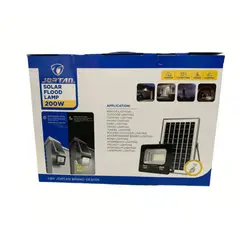 TECNOFONIA - Reflector Solar 200w Lampara LED Panel Solar Control Remoto