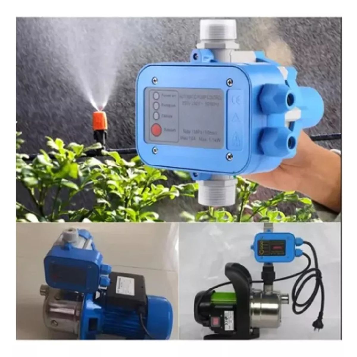 MUNDO MAGIA - Controlador Presión Bomba De Agua  Press Control