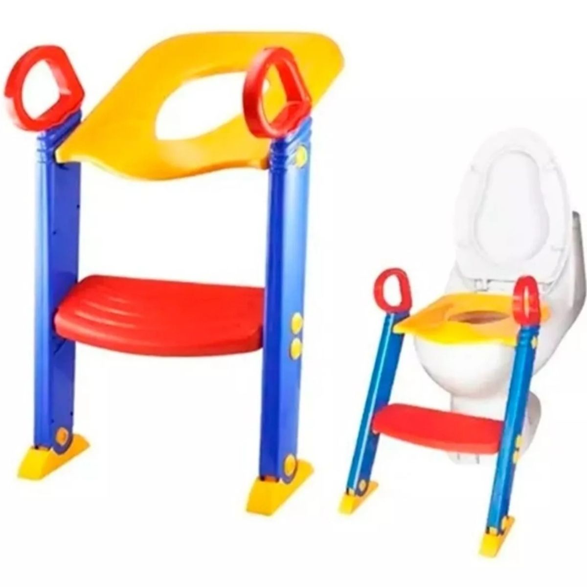 GENERICO - Adaptador de Inodoro Para Niños con Escalera