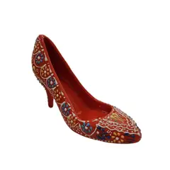 GENERICO - Zapato pintado a mano artesanía Turca 20 cm