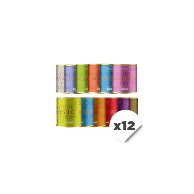 GENERICO - Pack 12 Latas Aromáticas LIPKA