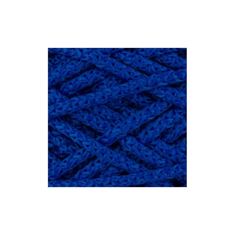 GENERICO - Cordón Trípolino macramé 4mm de 8 hebras / 100 mts azul rey