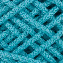 GENERICO - Cordón Trípolino macramé 4mm de 8 hebras / 100 mts celeste