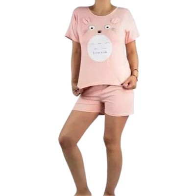 Imagen 2 del producto Pijama Mujer Verano Short y Polera Raton 553