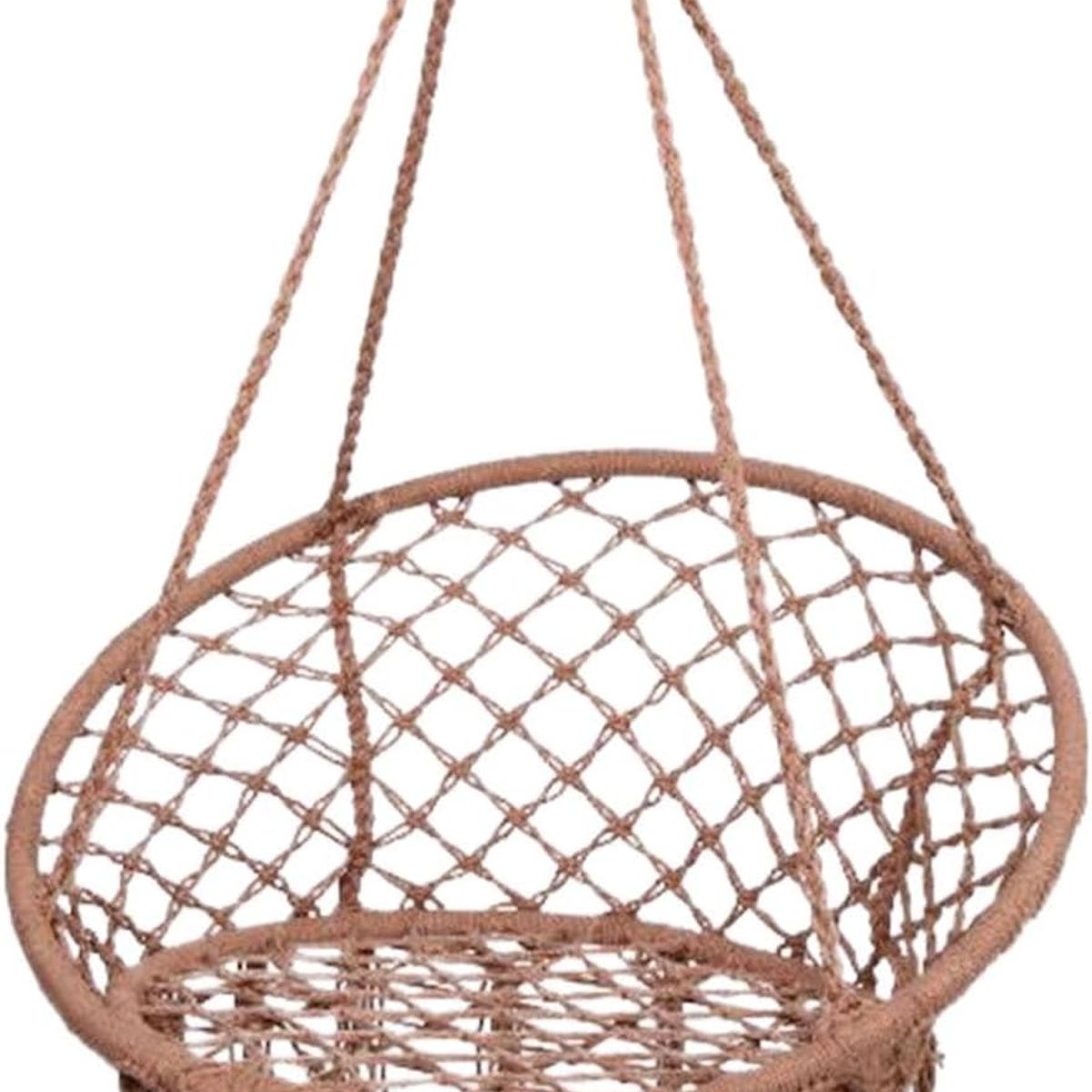 GENERICO - SILLA TIPO HAMACA COLGANTE CAFE ESPECIAL JARDIN O DORMITORIOS