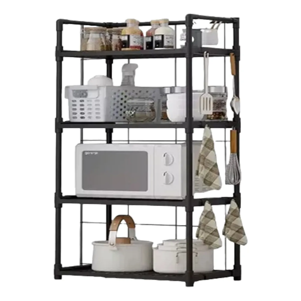 GENERICO - Organizador Rack Cocina 4 Niveles Especias Multifuncional